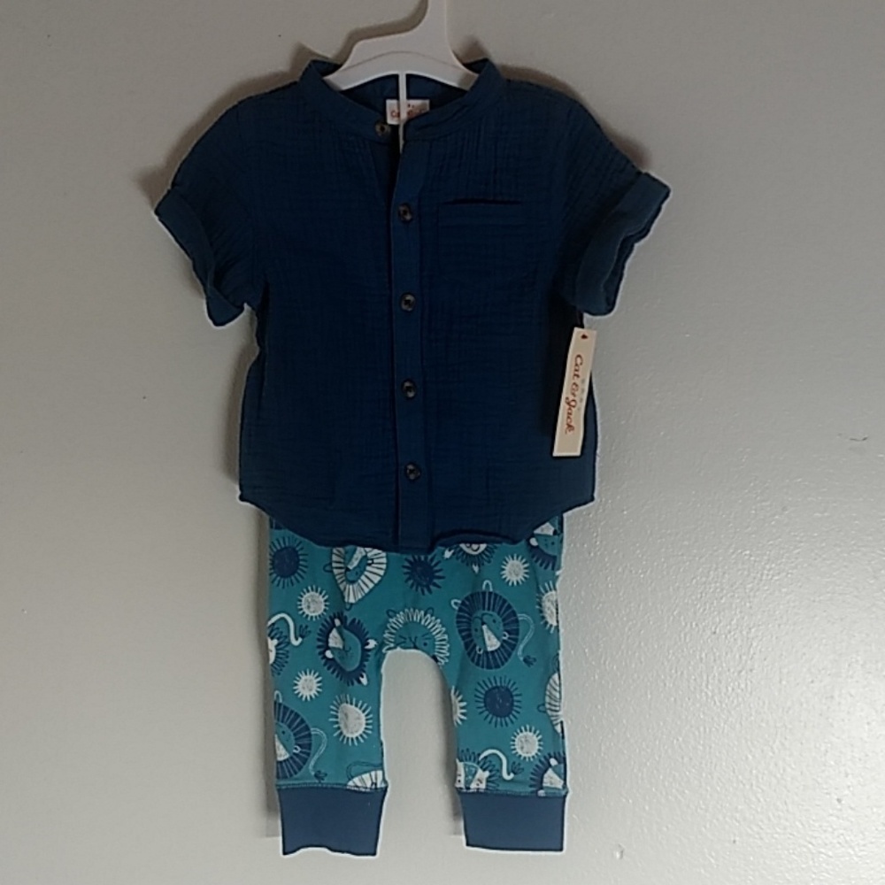 Cat & Jack baby pajama set